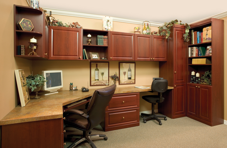 Home Office Cabinets - Custom Home Offices | Alpine Cabinet Company